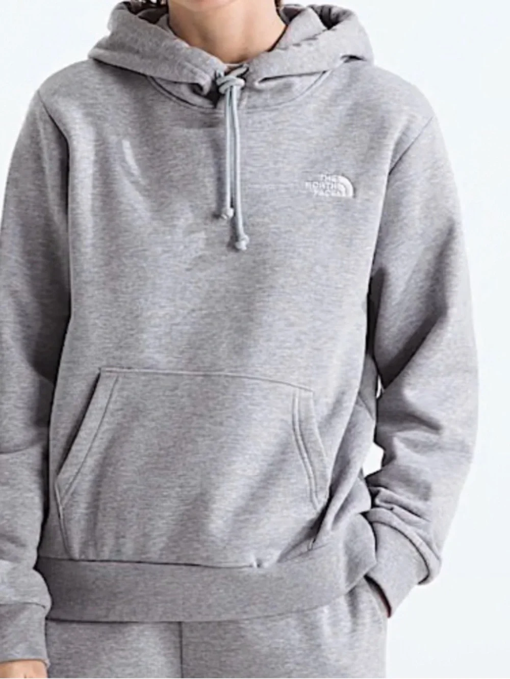 The North Face Circular Design Grey Pullover Hoodie Women's Size XL